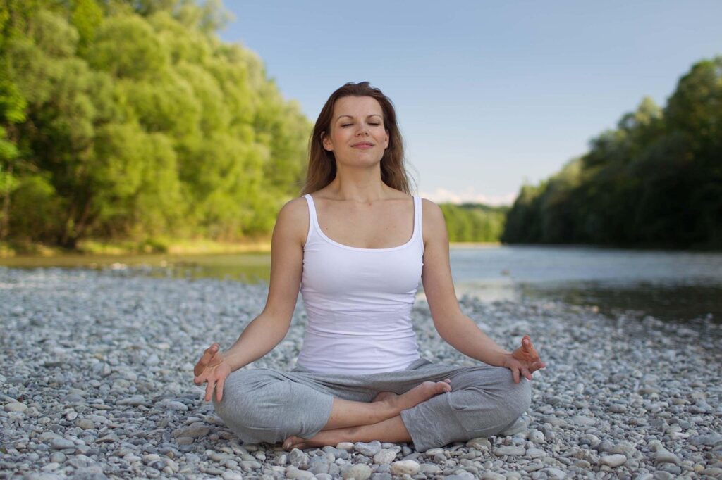 woman, yoga, meditation, relaxation, nature, stones, beach, flow, water, trees, recreation, people, quiet, person, pose, exercise, meditate, lifestyle, summer, leisure time, young, balance, closed eyes, lake, health, yoga, yoga, yoga, meditation, meditation, meditation, meditation, meditation, health, health, health, health